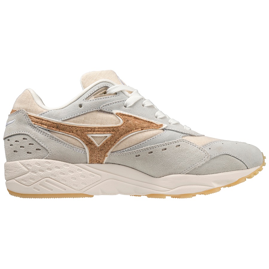 Beige Men's Mizuno Contender Undyed Sneakers | Philippines-283679