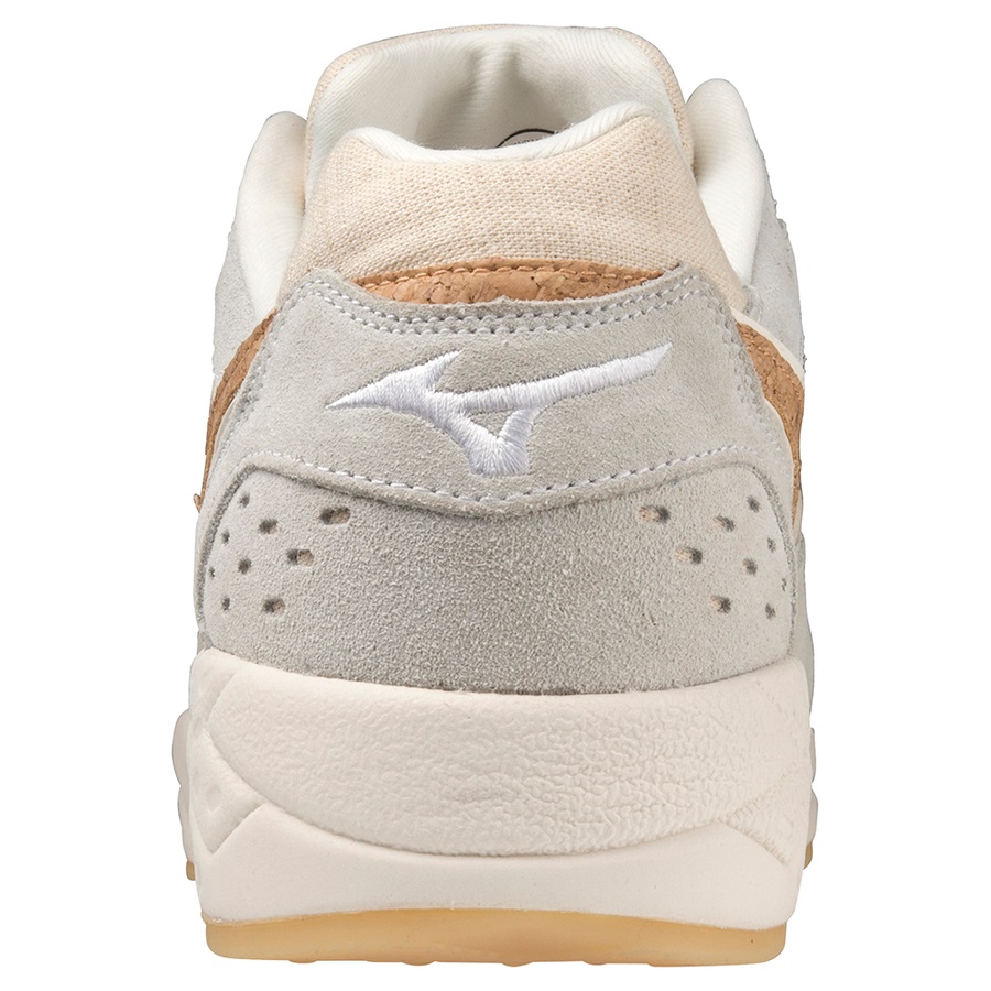 Beige Men's Mizuno Contender Undyed Sneakers | Philippines-283679