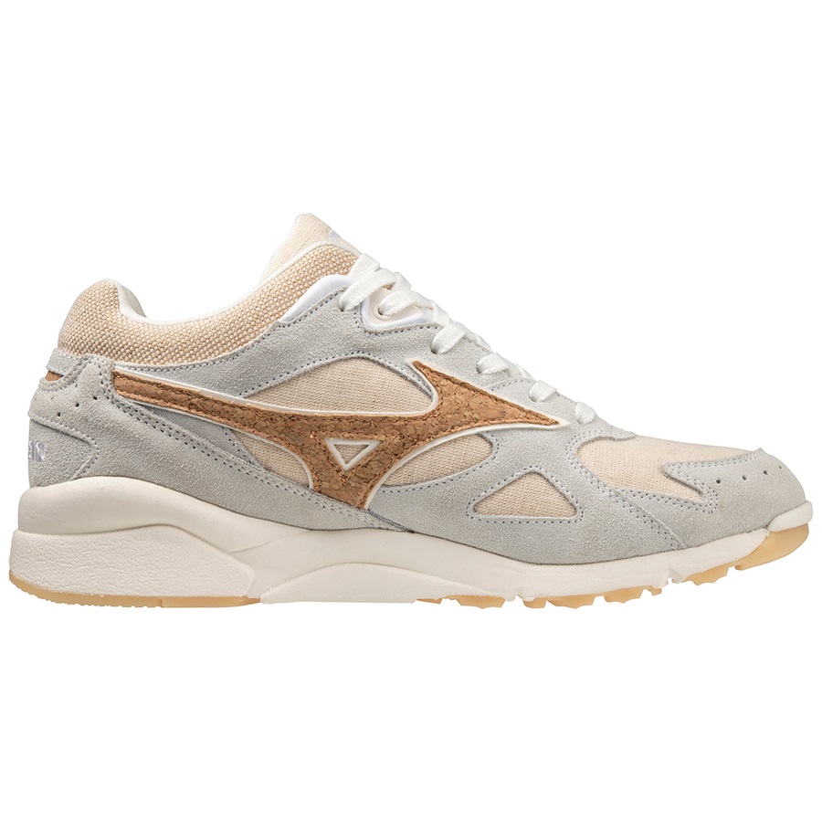 Beige Men's Mizuno Sky Medal Undyed Sneakers | Philippines-096415