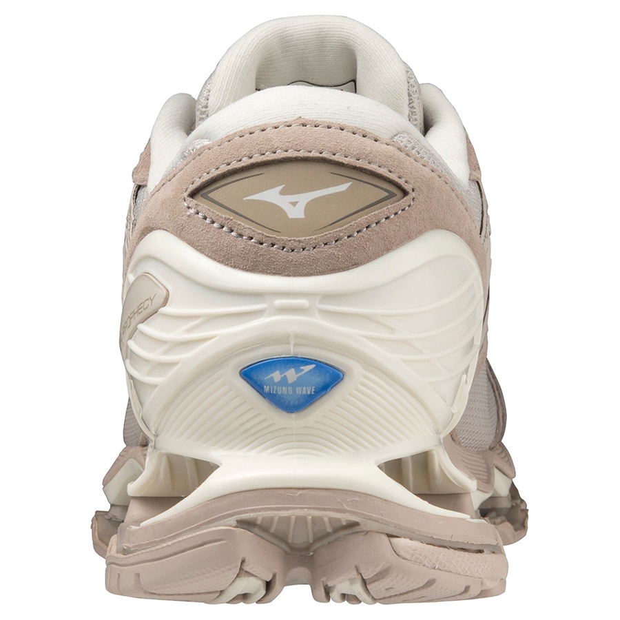 Beige Men's Mizuno Wave Prophecy LS Sneakers | Philippines-451736