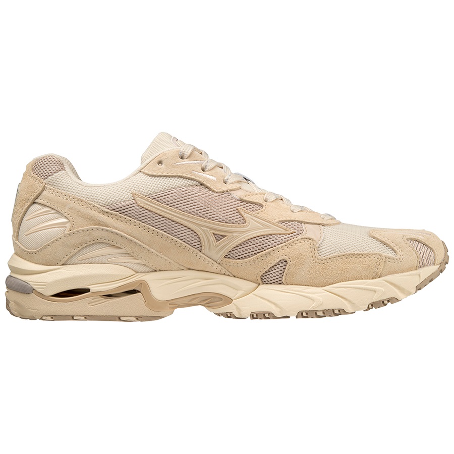 Beige Men's Mizuno Wave Rider 10 Sneakers | Philippines-457820