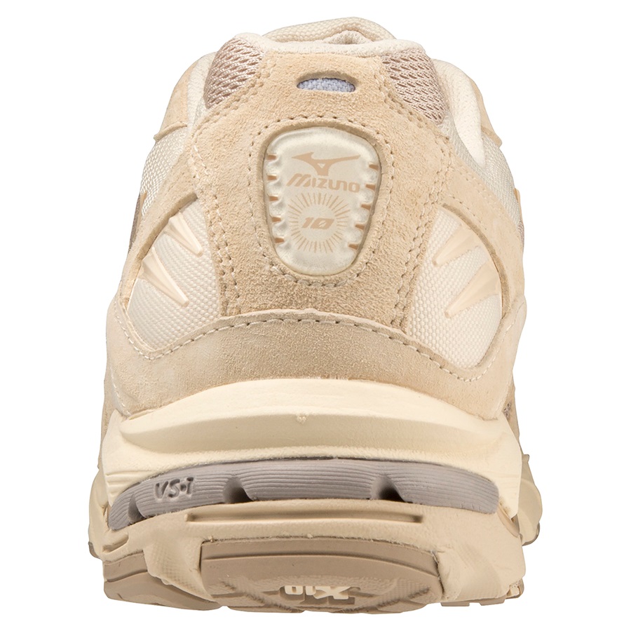 Beige Men's Mizuno Wave Rider 10 Sneakers | Philippines-457820