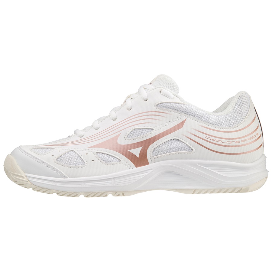 Beige Women\'s Mizuno Cyclone Speed 3 Volleyball Shoes | Philippines-158604