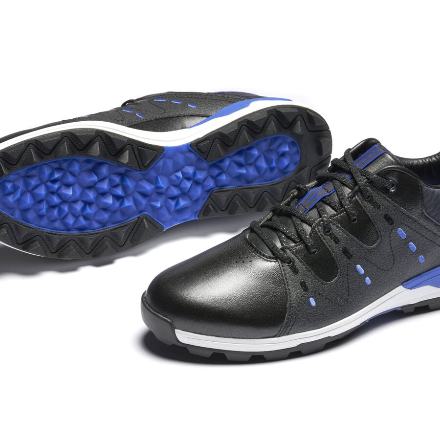 Black / Blue Men\'s Mizuno Wave Hazard Boa Golf Shoes | Philippines-354810