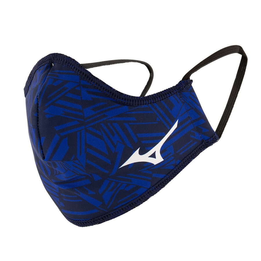 Black / Blue Women\'s Mizuno Mizuno Face Covers | Philippines-569108