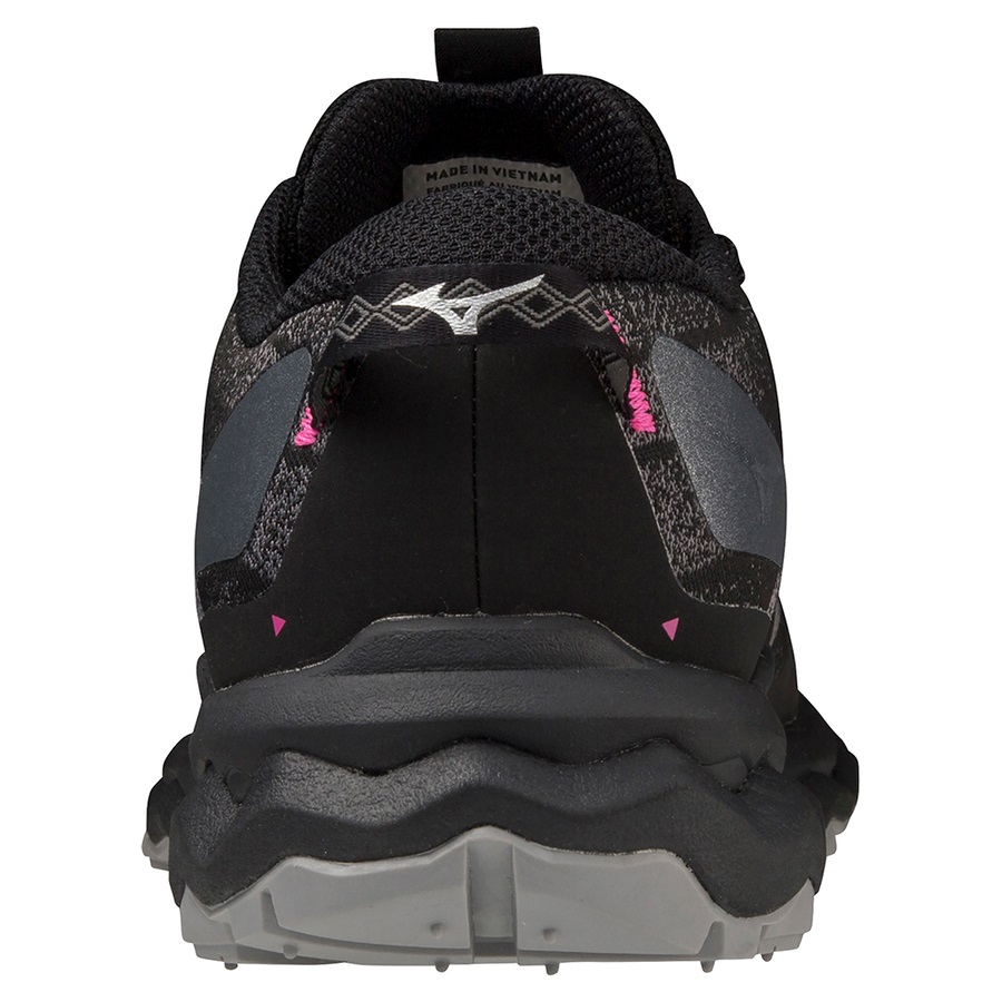 Black / Fuchsia Women's Mizuno Wave Daichi 7 GTX Trail Running Shoes | Philippines-256497