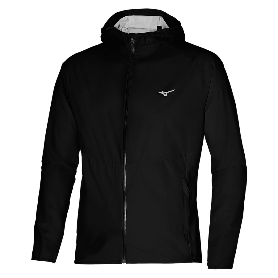 Black Men\'s Mizuno 20K Er Jackets | Philippines-792148