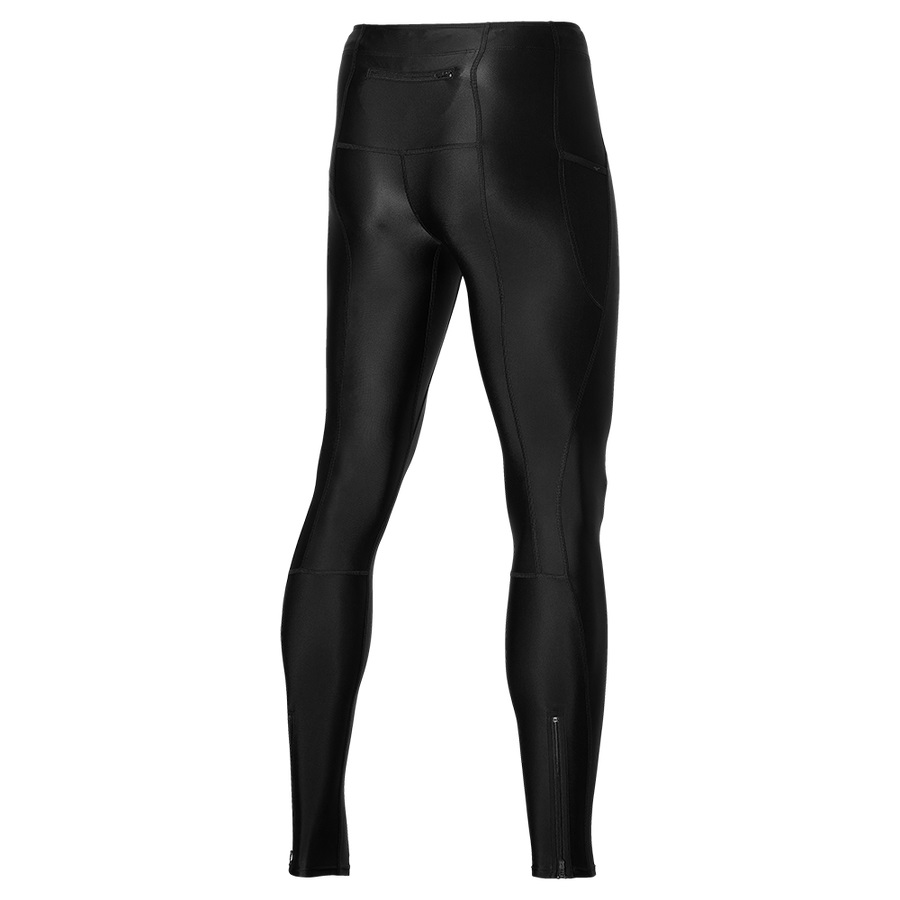 Black Men's Mizuno BG3000 Long Tights | Philippines-613789