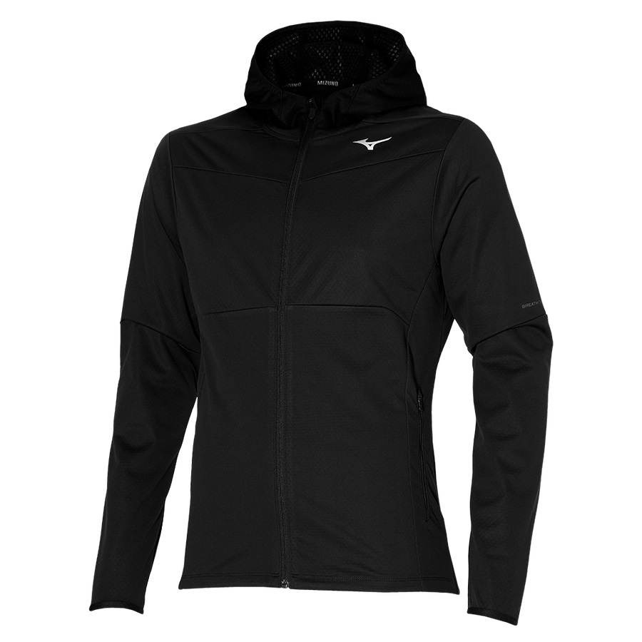 Black Men\'s Mizuno Bt Jackets | Philippines-263910