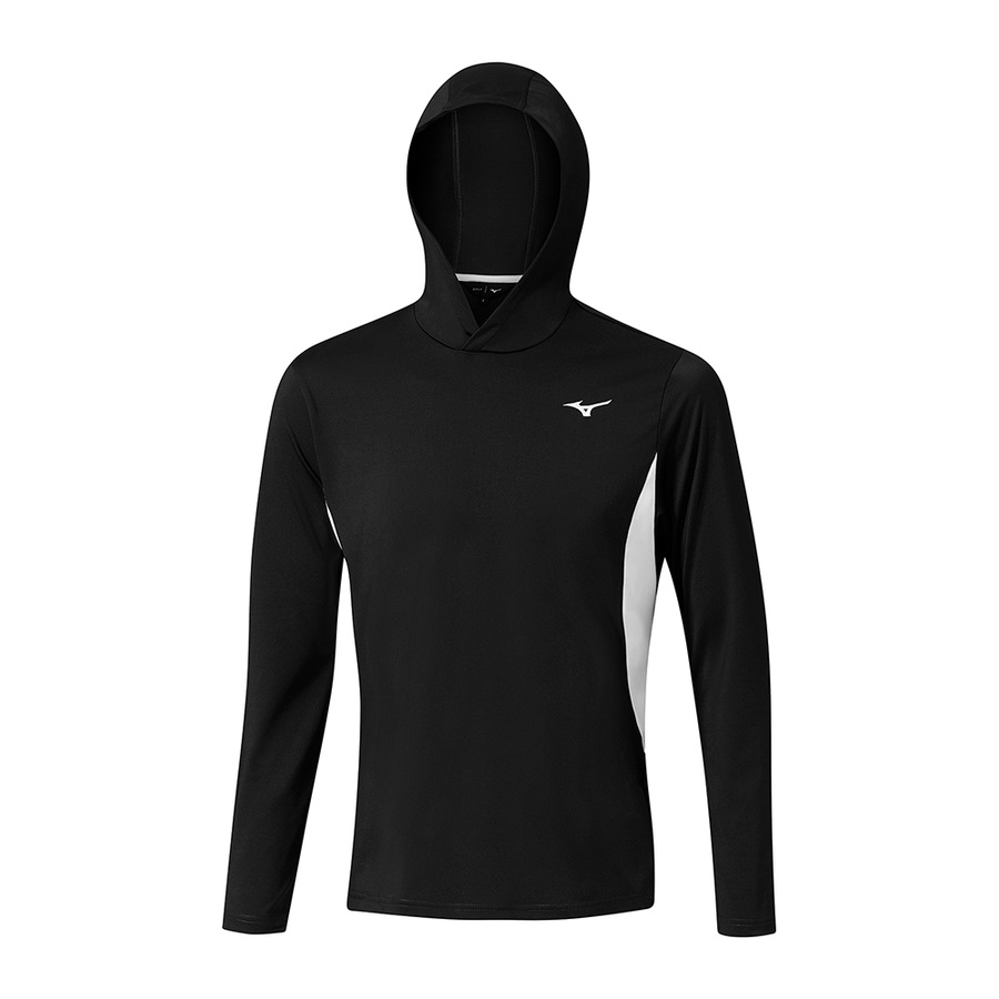 Black Men's Mizuno G-Style Hoodie | Philippines-367089