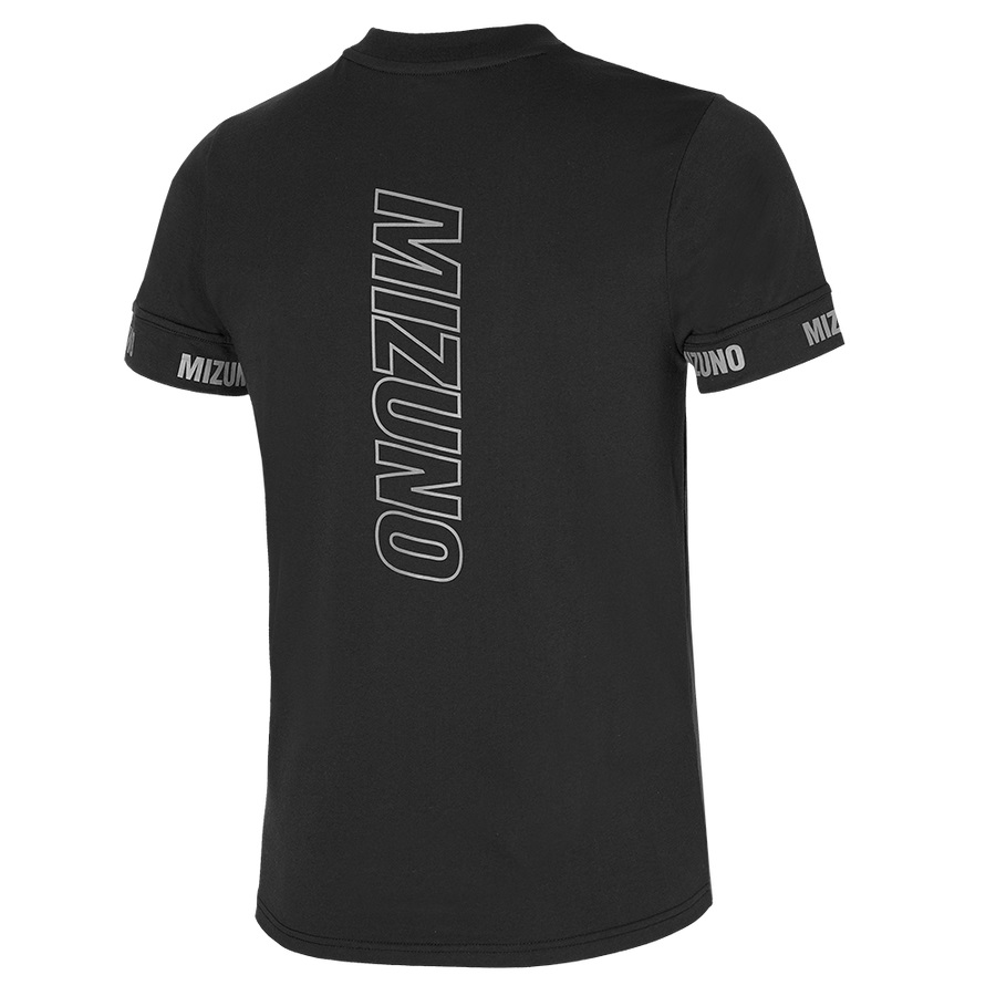 Black Men's Mizuno Mizuno Tee | Philippines-018296