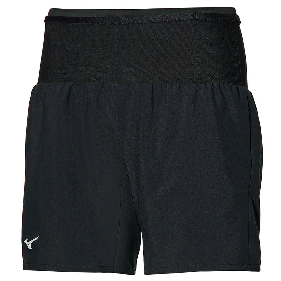 Black Men\'s Mizuno Multi Pocket Shorts | Philippines-428719