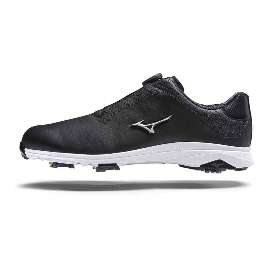 Black Men\'s Mizuno Nexlite Pro Boa Golf Shoes | Philippines-359168