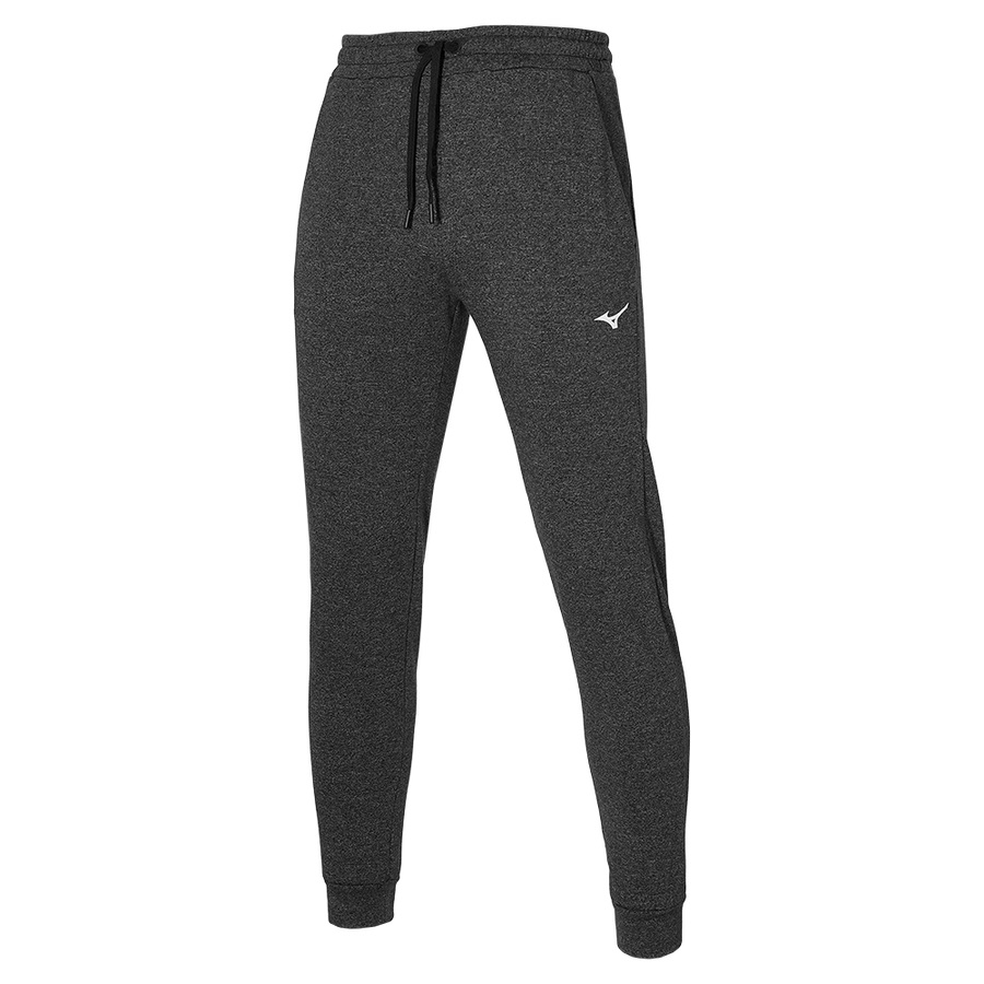 Black Men\'s Mizuno Rb Sweat Pants | Philippines-953648