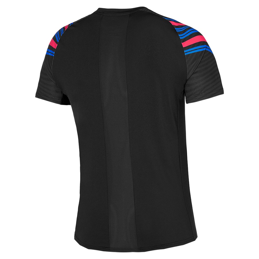 Black Men's Mizuno Shadow Tee | Philippines-104862