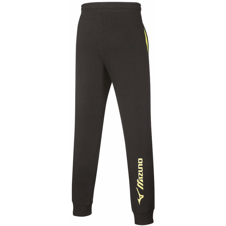 Black Men's Mizuno Sweat Pants | Philippines-485203