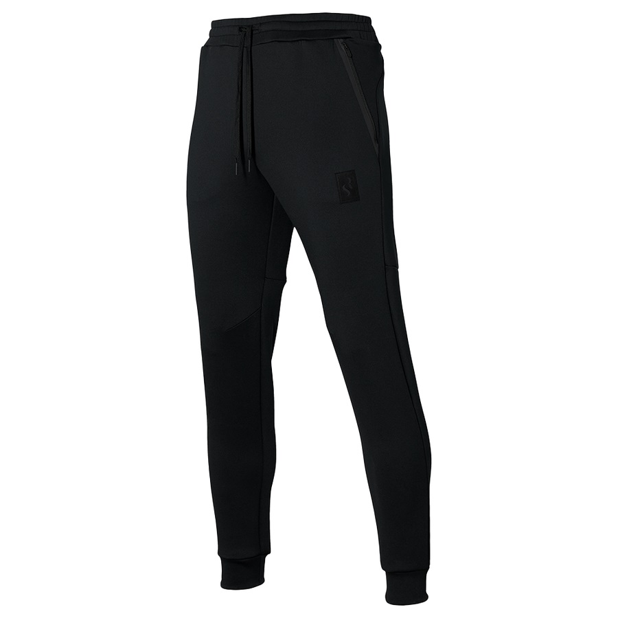 Black Men\'s Mizuno Sweat SR Pants | Philippines-534129