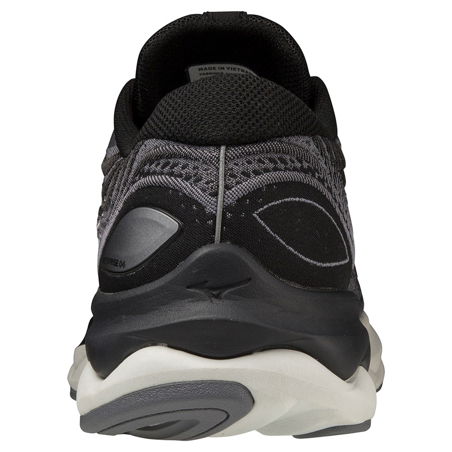 Black Men's Mizuno WAVE SKYRISE 4 Running Shoes | Philippines-658302