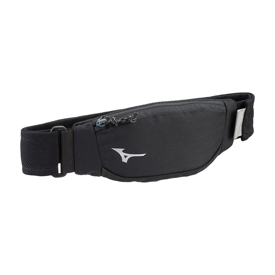 Black Men\'s Mizuno Waist Pouch S Bags | Philippines-395028