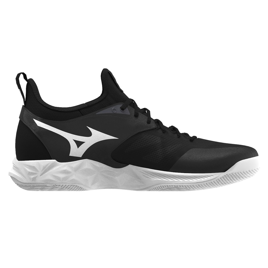 Black Men's Mizuno Wave Dimension Volleyball Shoes | Philippines-385290