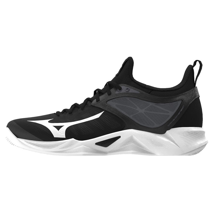 Black Men\'s Mizuno Wave Dimension Volleyball Shoes | Philippines-385290