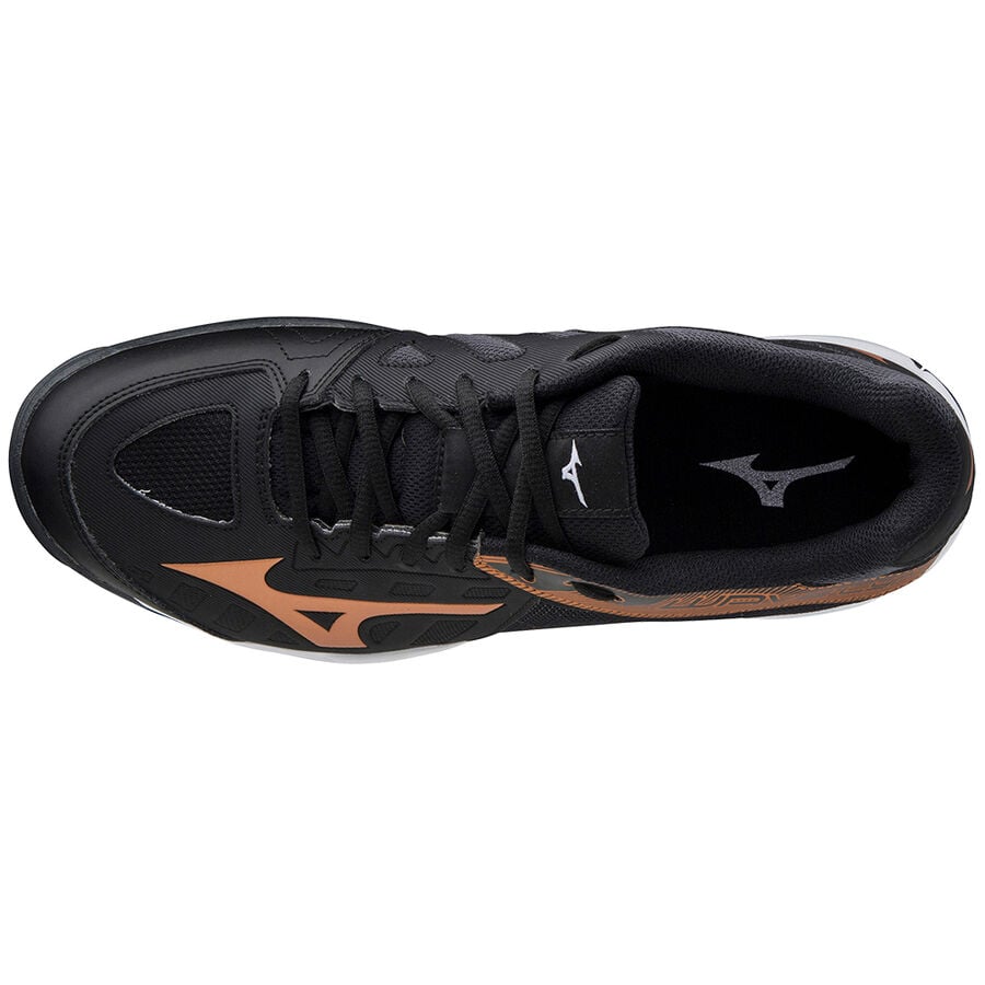 Black Men's Mizuno Wave Lynx Field Hockey Shoes | Philippines-163089