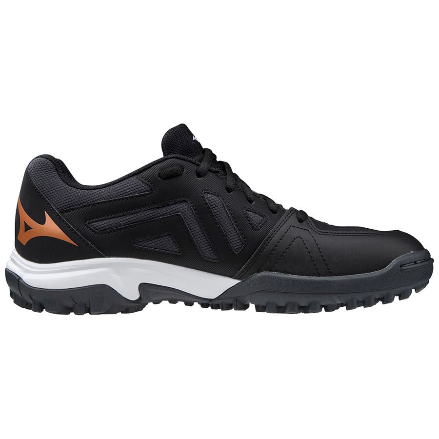 Black Men's Mizuno Wave Lynx Field Hockey Shoes | Philippines-163089