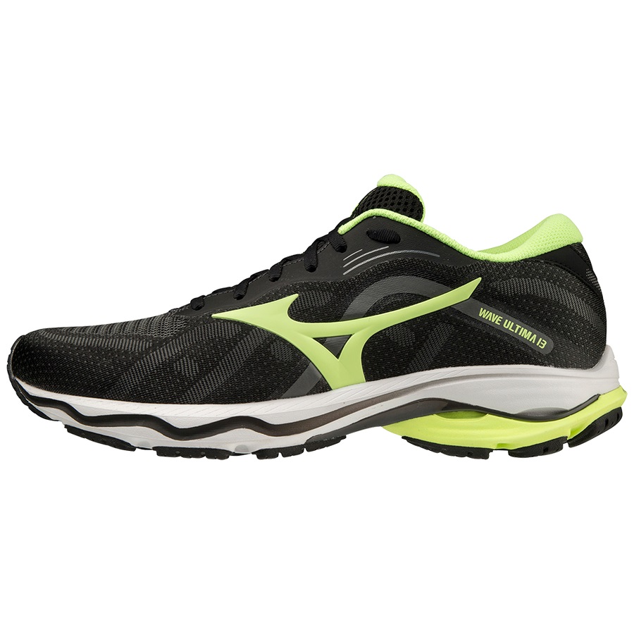 Black Men\'s Mizuno Wave Ultima 13 Running Shoes | Philippines-594786