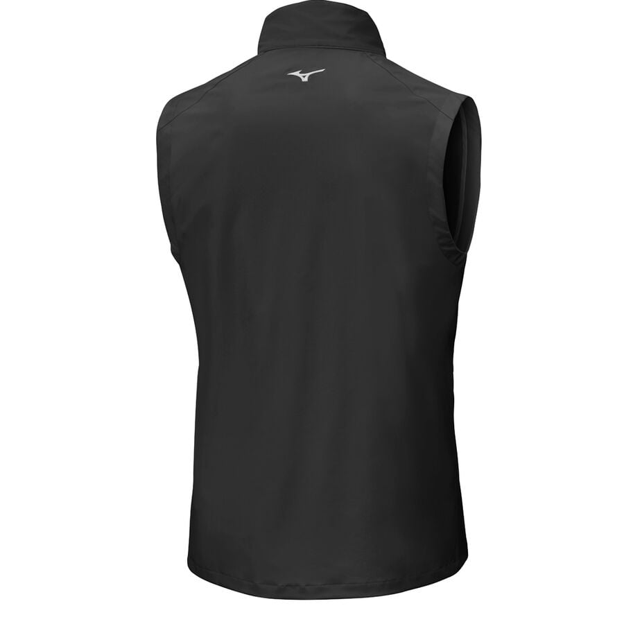 Black Men's Mizuno Windlite Vests | Philippines-947153