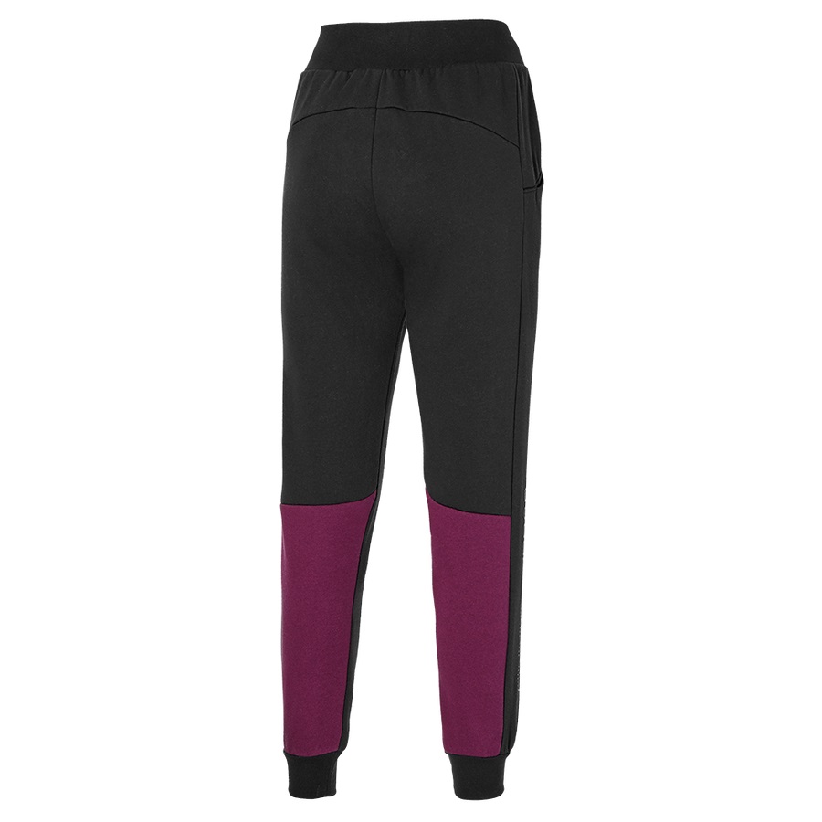 Black / Purple Women's Mizuno Mizuno Sweat Pants | Philippines-159860