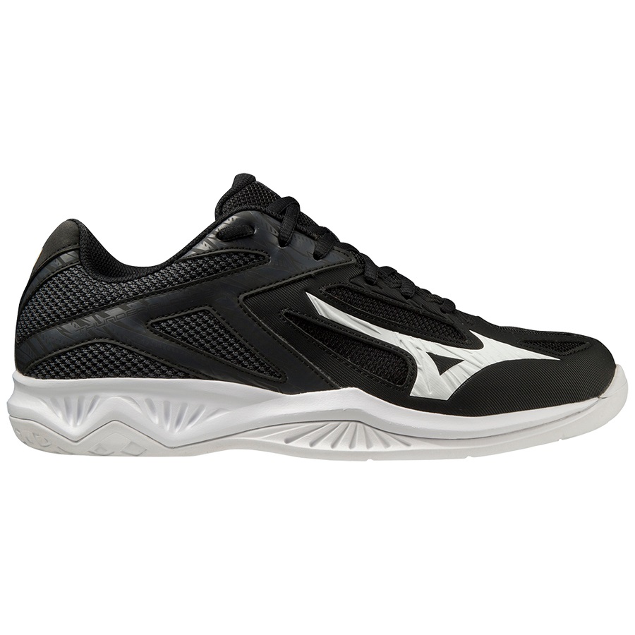 Black / White Men's Mizuno Thunder Blade 3 Volleyball Shoes | Philippines-905187