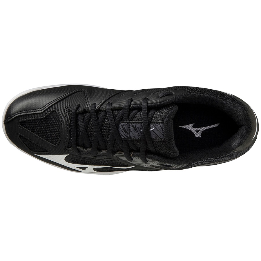 Black / White Men's Mizuno Thunder Blade 3 Volleyball Shoes | Philippines-905187