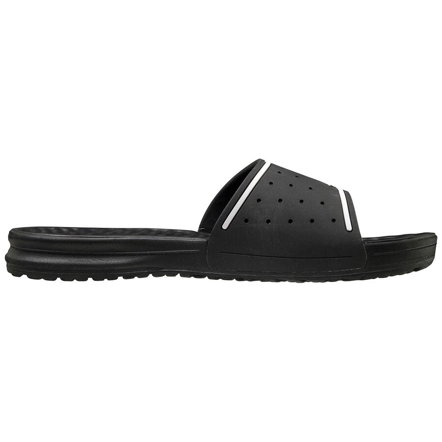 Black / White Women's Mizuno Relax Slide 2 Sliders | Philippines-627435