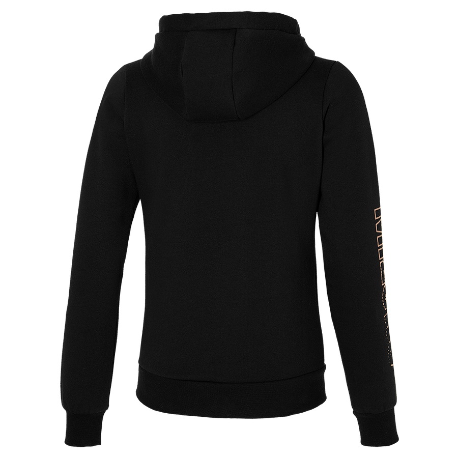 Black Women's Mizuno Mizuno Sweat Jackets | Philippines-197065