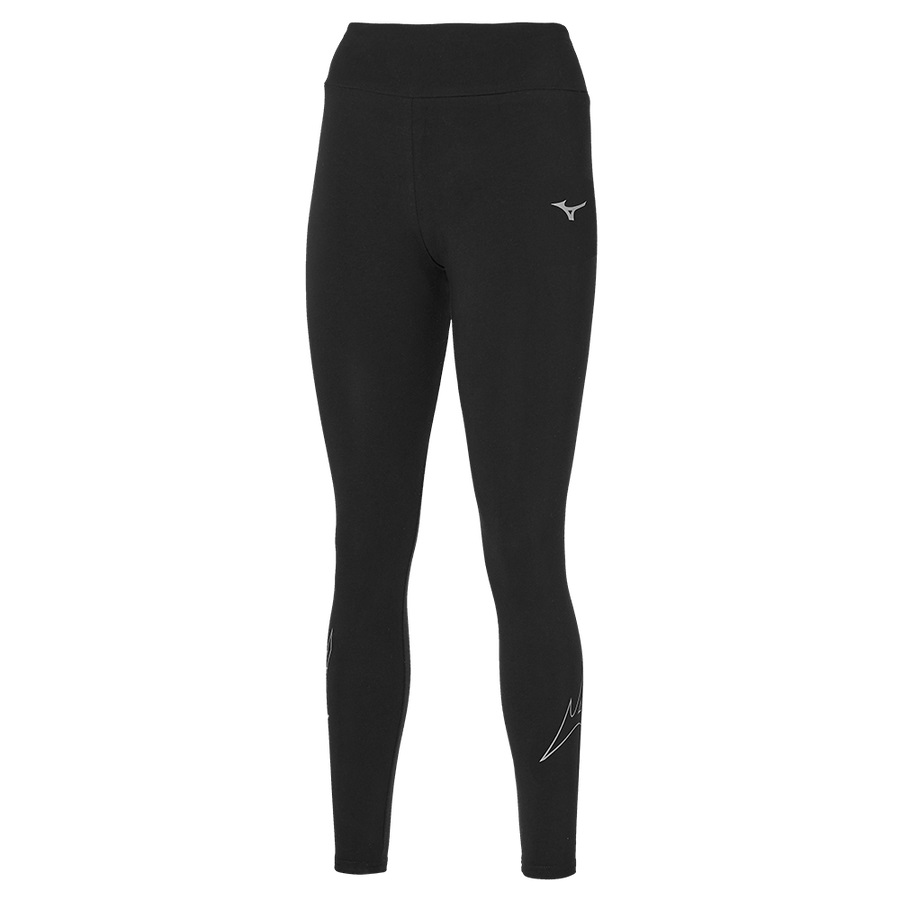 Black Women\'s Mizuno Rb Leggings | Philippines-723569