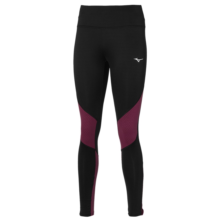 Black Women\'s Mizuno Warmalite Tights | Philippines-429367