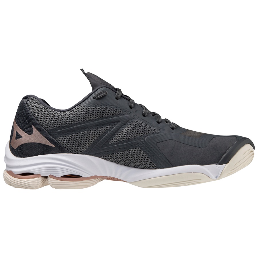 Black Women's Mizuno Wave Lightning Z7 Volleyball Shoes | Philippines-810749