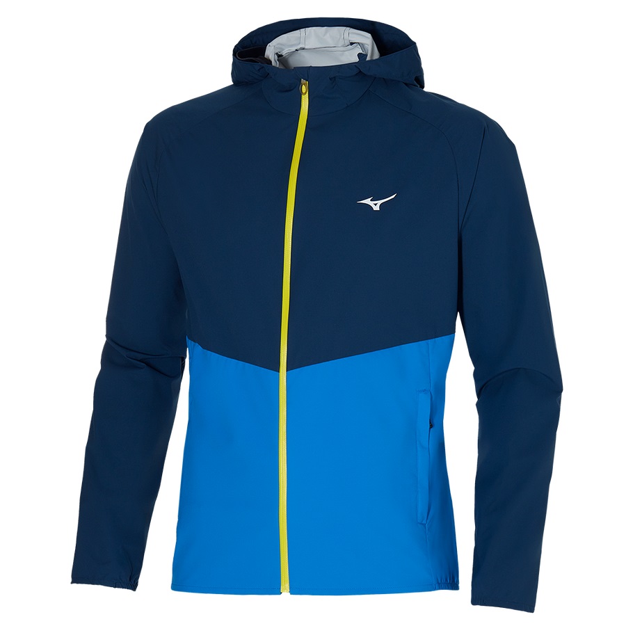 Blue Men\'s Mizuno 20K Er Jackets | Philippines-938176