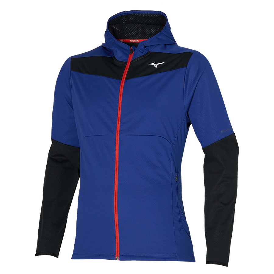 Blue Men\'s Mizuno Bt Jackets | Philippines-574096