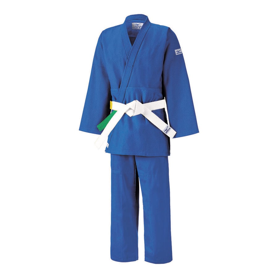 Blue Men\'s Mizuno Kodomo 2 with belt Judo Gi | Philippines-364752