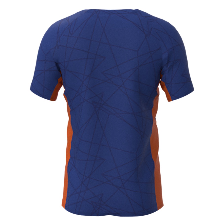 Blue Men's Mizuno Nevobo Volleyball Match Shirt | Philippines-789561