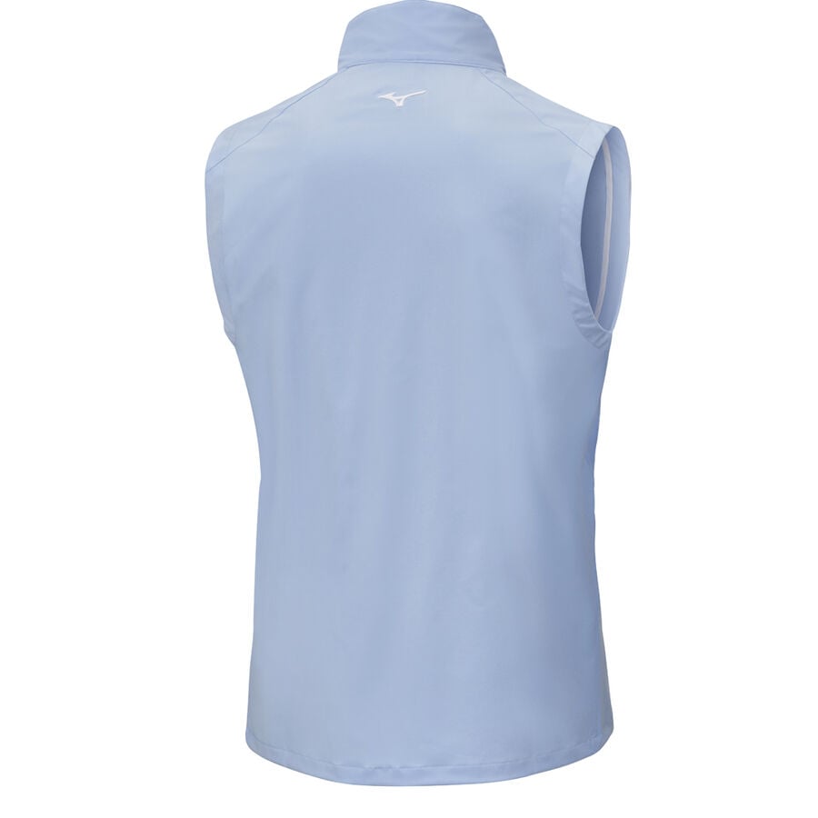 Blue Men's Mizuno Windlite Vests | Philippines-367018