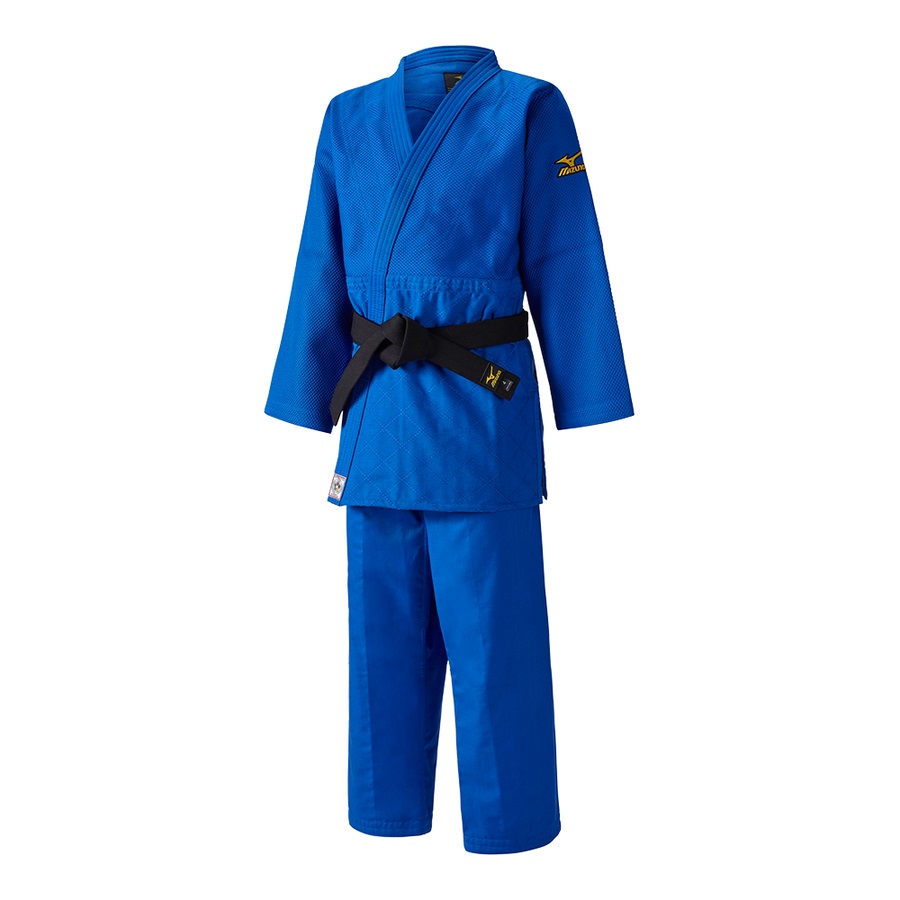 Blue Men\'s Mizuno Yusho Best IJF Judo Gi | Philippines-802514