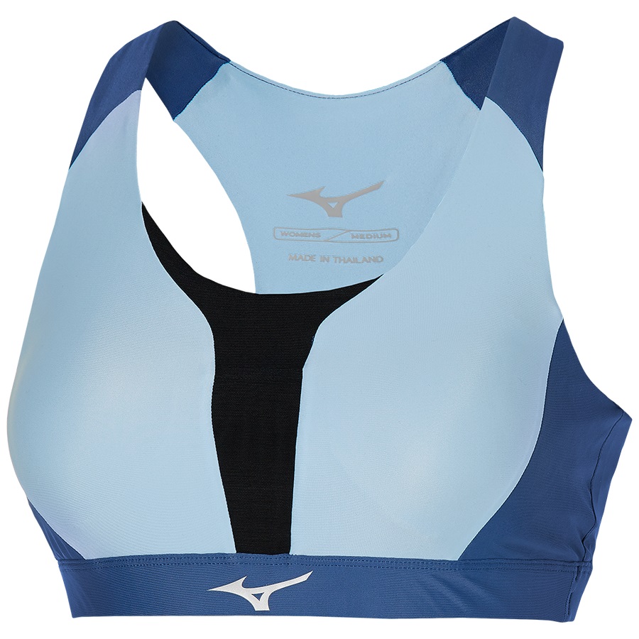 Blue Women\'s Mizuno High Support Bras | Philippines-458267