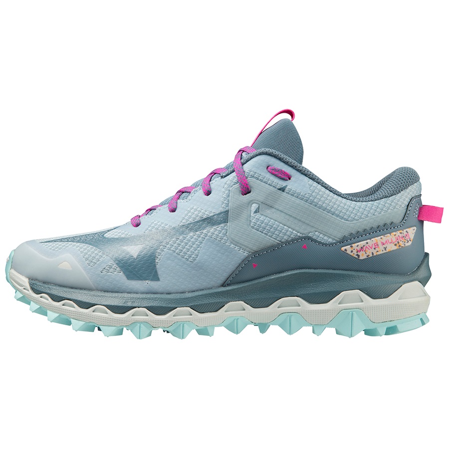 Blue Women\'s Mizuno WAVE MUJIN 9 Trail Running Shoes | Philippines-175043