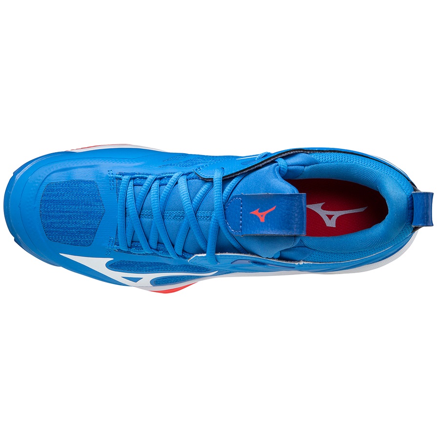 Blue Women's Mizuno Wave Momentum 2 Volleyball Shoes | Philippines-510968