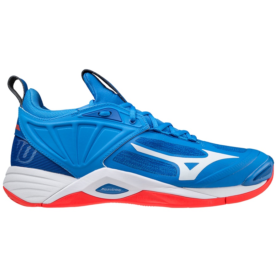 Blue Women's Mizuno Wave Momentum 2 Volleyball Shoes | Philippines-510968