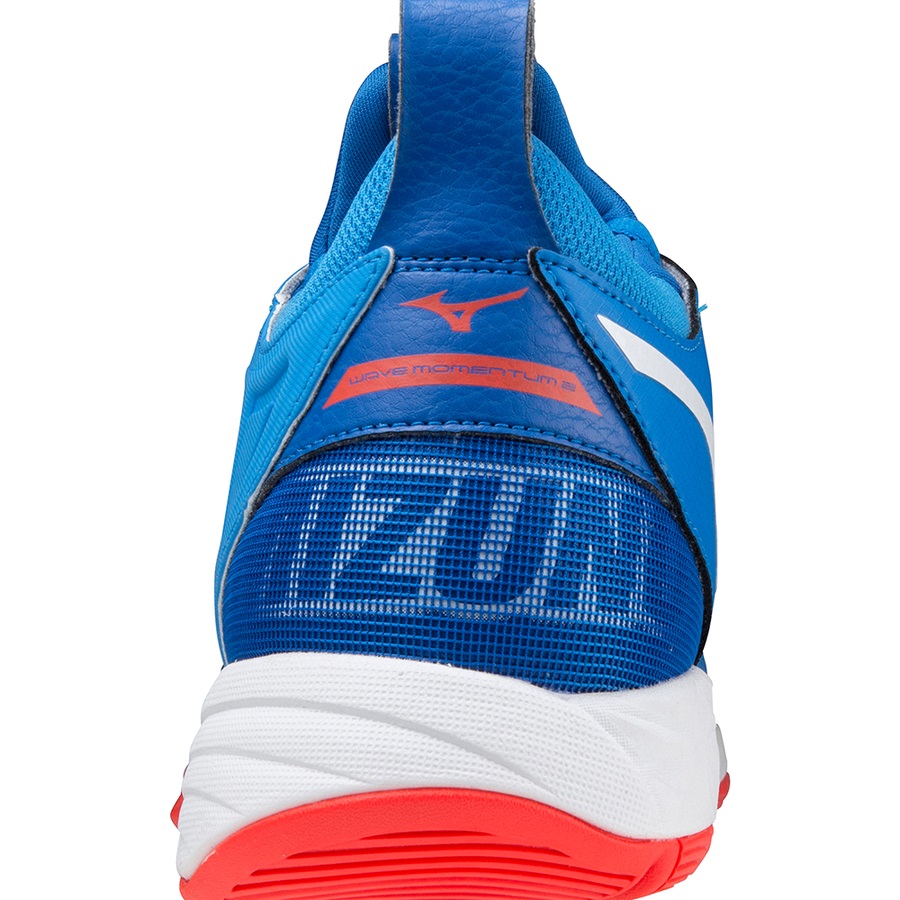 Blue Women's Mizuno Wave Momentum 2 Volleyball Shoes | Philippines-510968