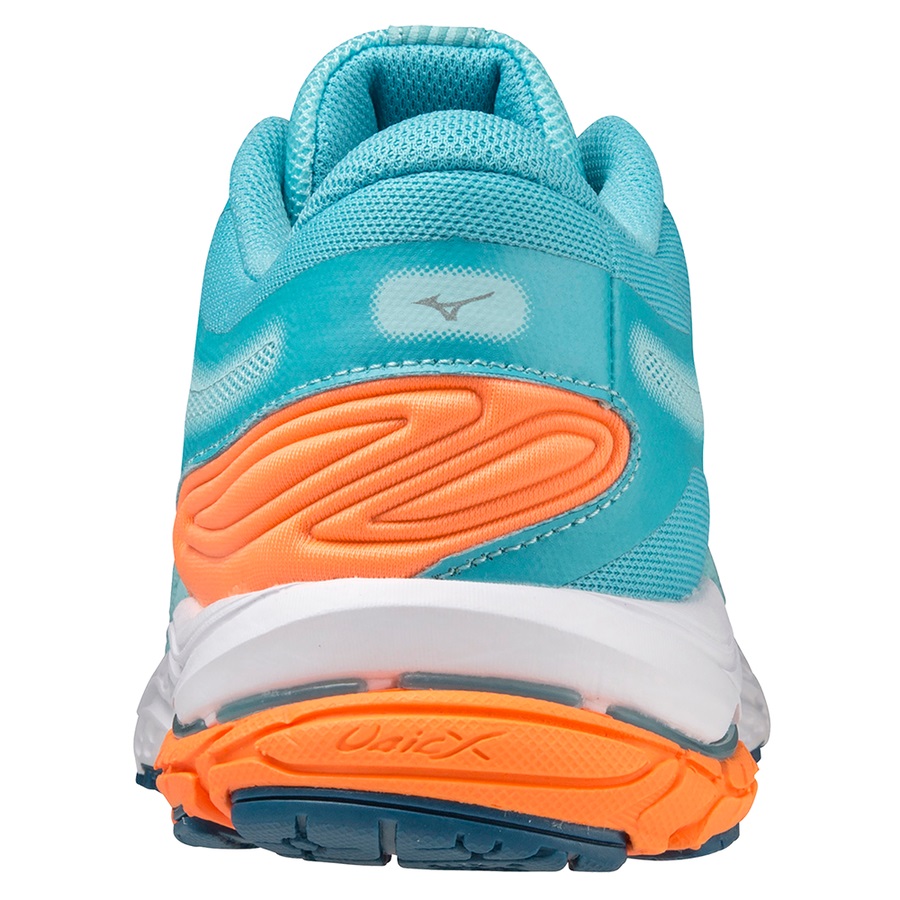 Brown / White / Light Orange Women's Mizuno Wave Prodigy 4 Running Shoes | Philippines-920387