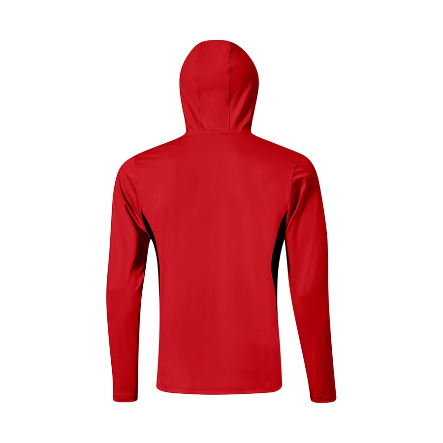 Burgundy Men's Mizuno G-Style Hoodie | Philippines-294315